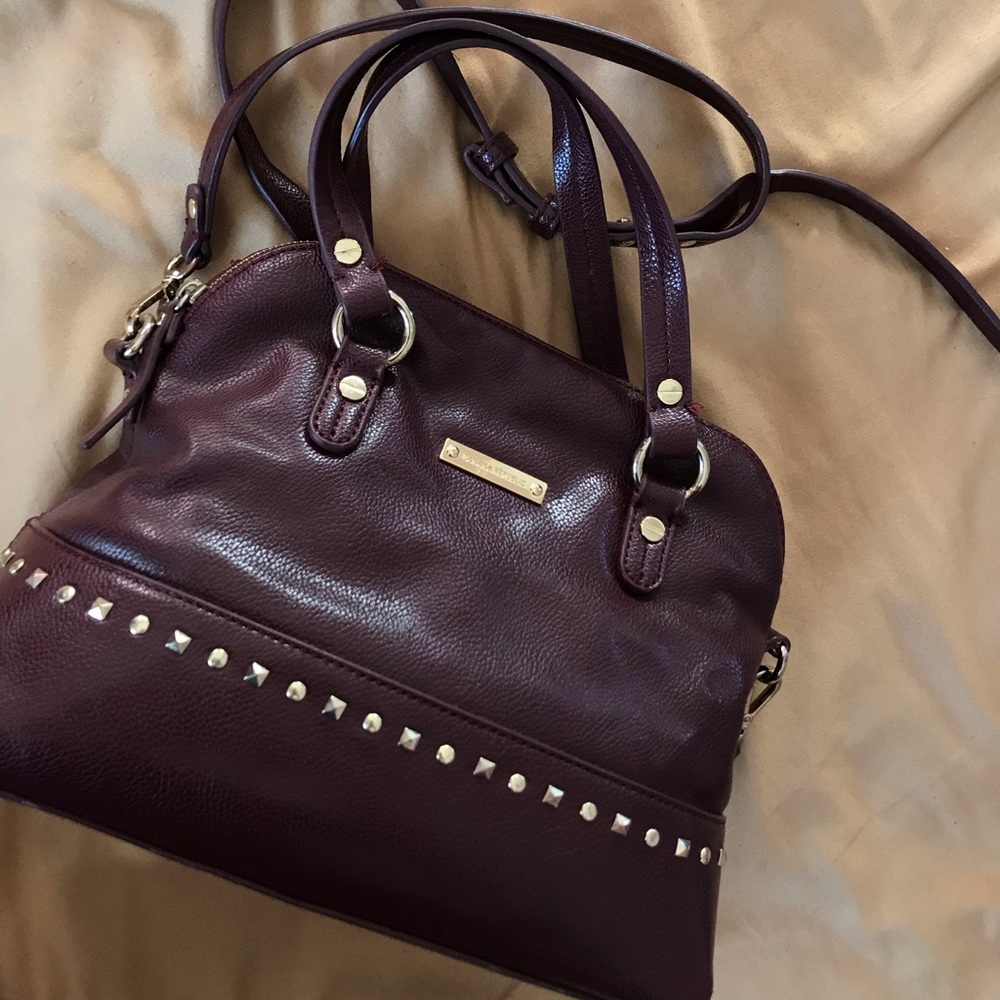 Banana republic maroon satchel